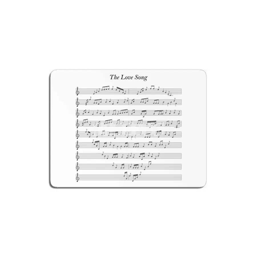 the love song MDF Tablo