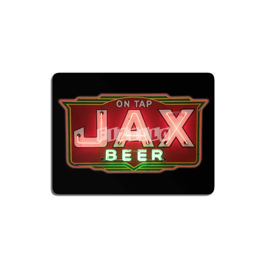 Jax Beer on Tap Vintage Neon Sign Jackson Brewery New Orleans Brewerania MDF Tablo