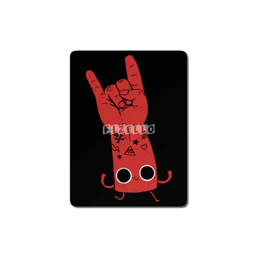 Kawaii Love Death Metal MDF Tablo