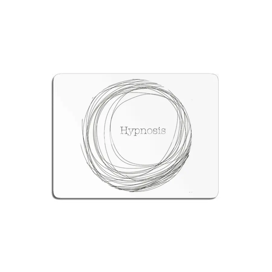 Hypnosis Hand Drawn Swirl MDF Tablo