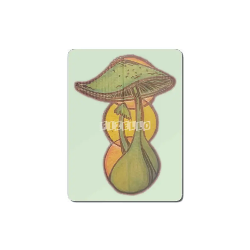 Mushrooms! Hand Drawn Original Artwork! Mushroom Home Painted Painting MDF Tablo