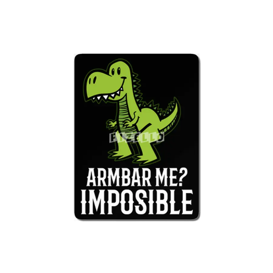 Brazilian Jiu jitsu BJJ Armbar Me Impossible T Rex MDF Tablo