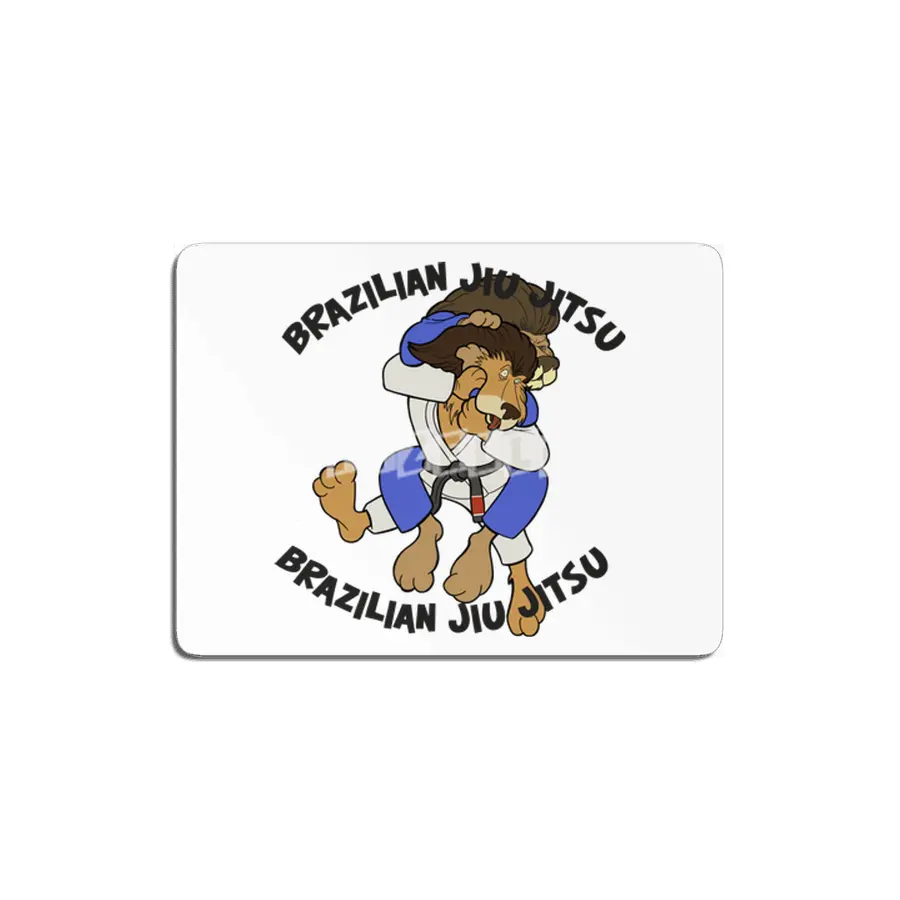 Brazilian Jiu Jitsu Lion MDF Tablo
