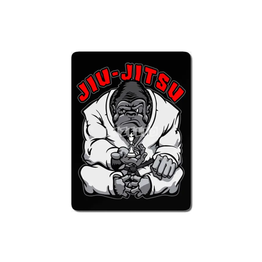 Brazilian Jiu Jitsu MMA BJJ Gorilla Grappling Chess King MDF Tablo