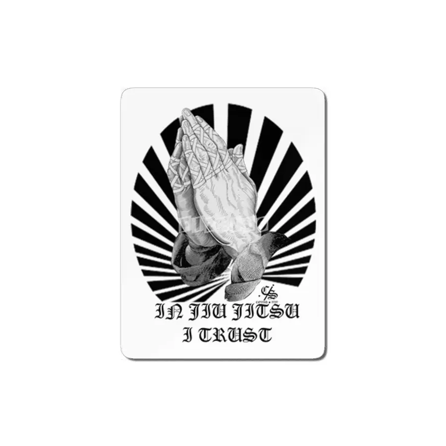 In Jiu Jitsu I Trust MDF Tablo