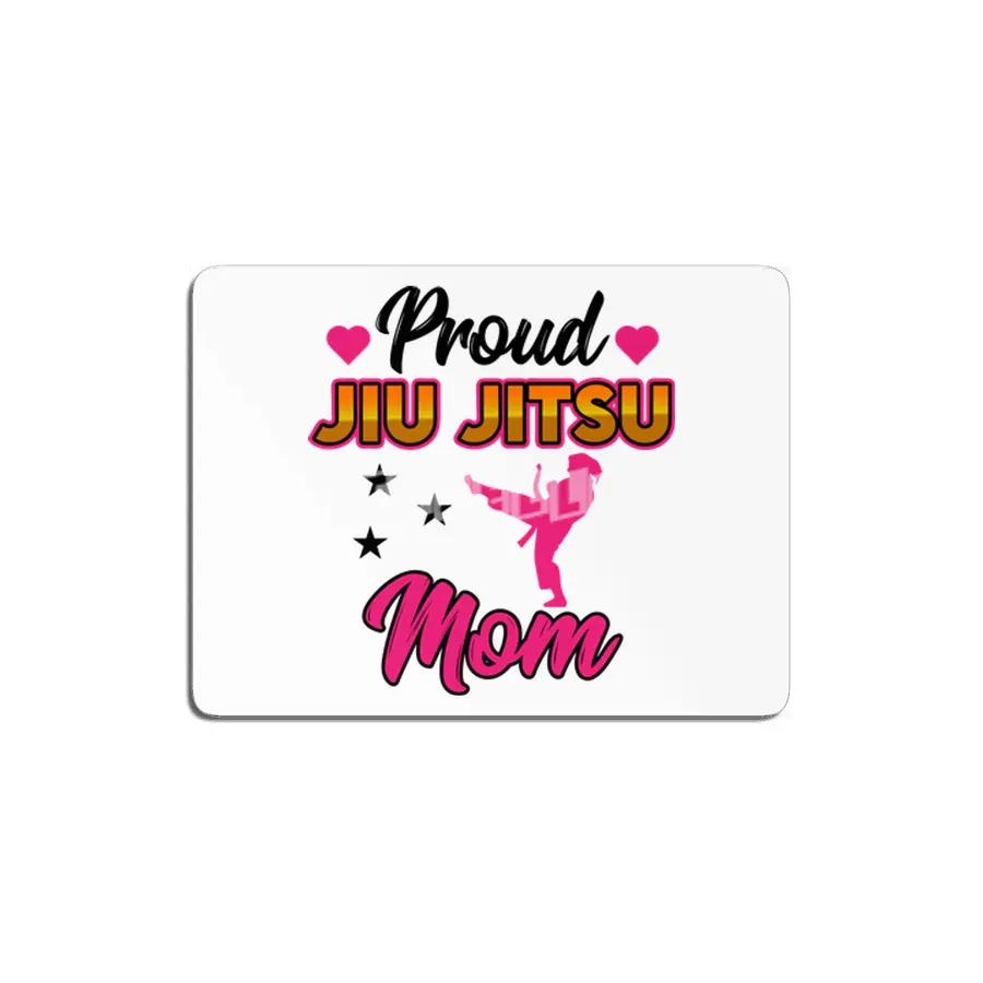 Proud Jiu Jitsu Mom BJJ Martial Arts MDF Tablo
