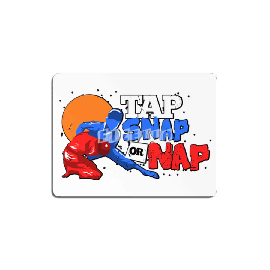 Tap Snap Or Nap Jiu Jitsu BJJ Martial Arts MDF Tablo