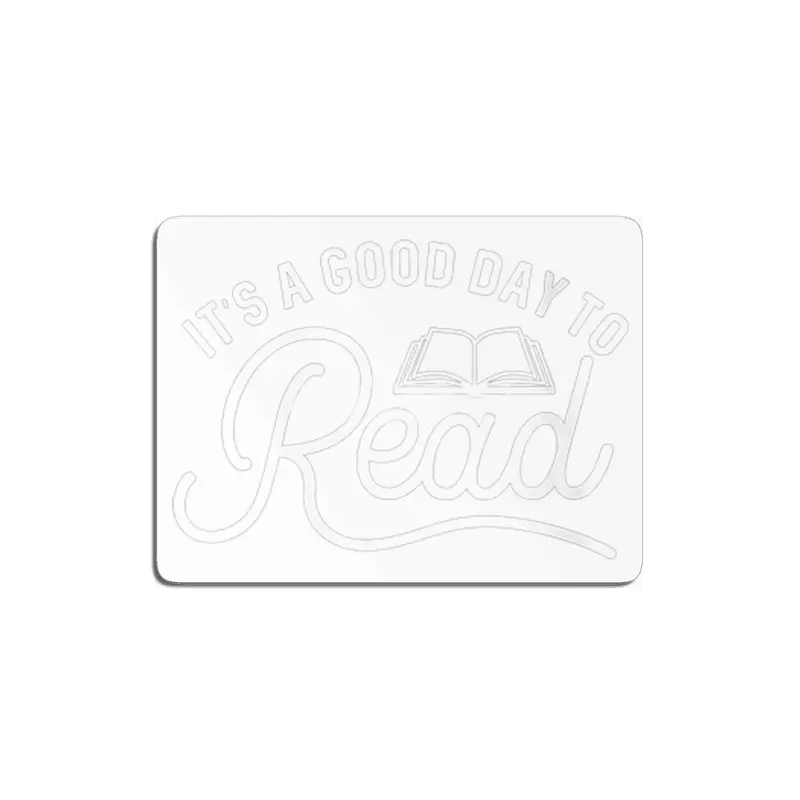 Womens Its A Good Day To Read Bookish Librarian MDF Tablo