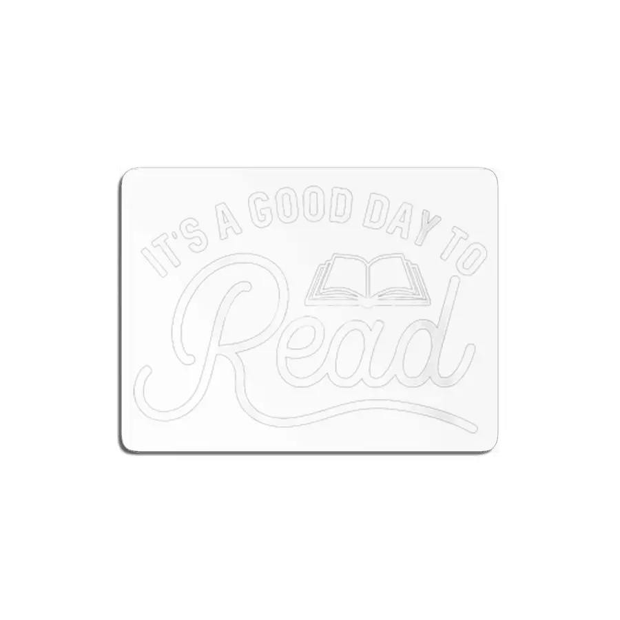 Womens Its A Good Day To Read Bookish Librarian MDF Tablo