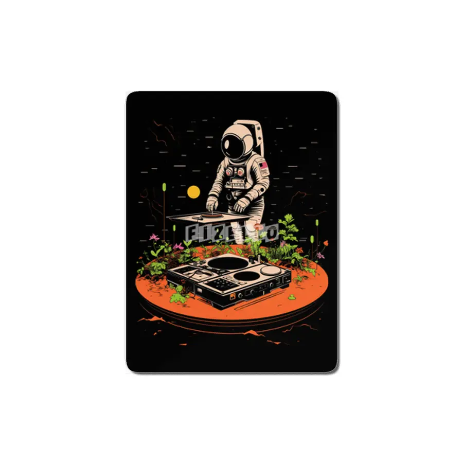Astronaut Music - Vinyl in Space MDF Tablo