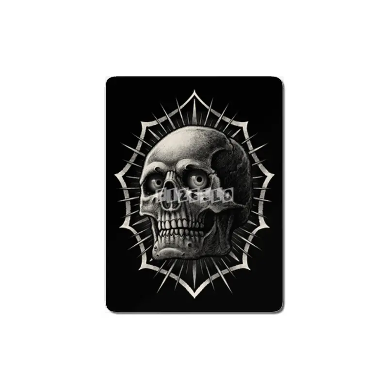 old school skull Traditional Tattoo MDF Tablo