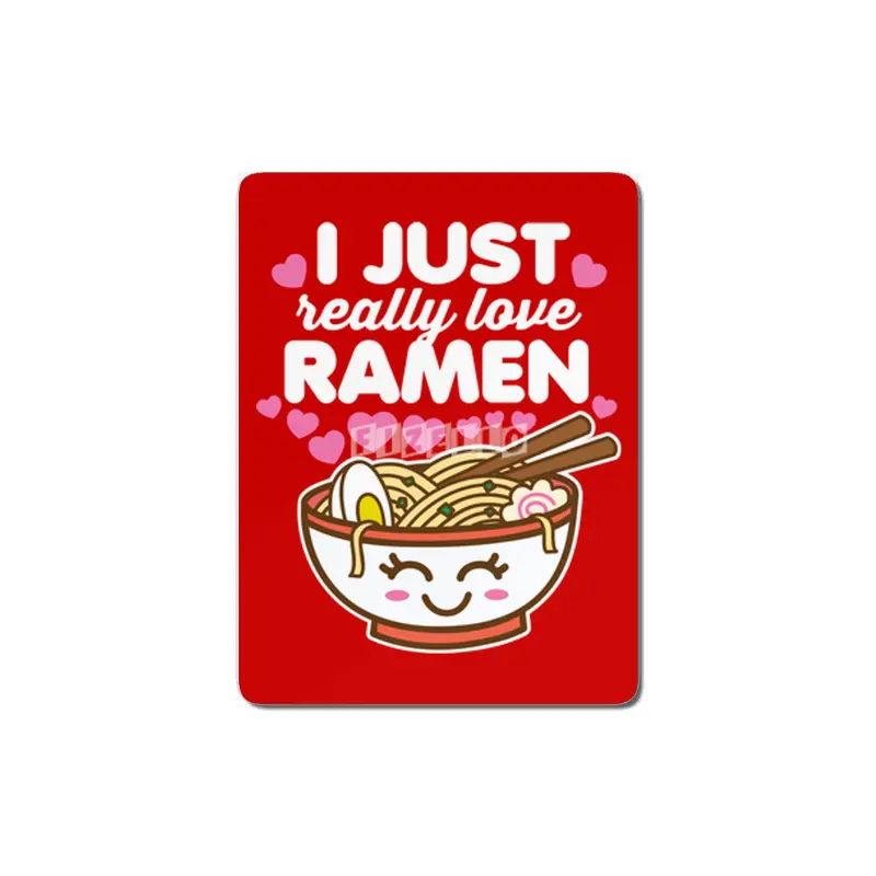 I Just Really Love Ramen Cute Kawaii Noodles MDF Tablo