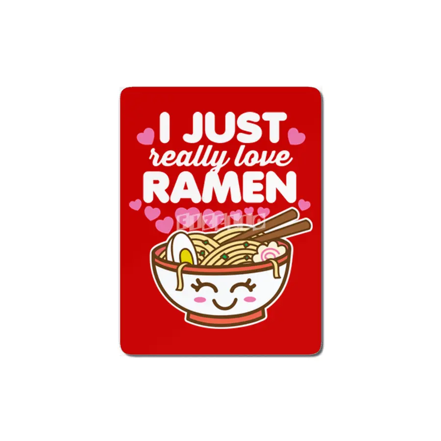 I Just Really Love Ramen Cute Kawaii Noodles MDF Tablo
