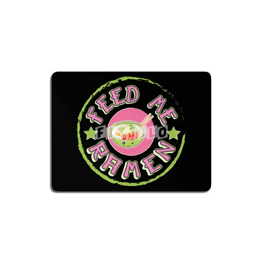 Feed Me Ramen Noodle Cute Soup MDF Tablo