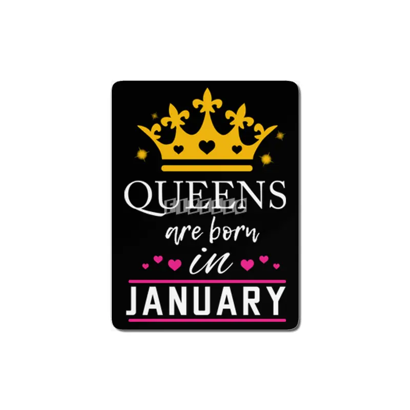 Queens are born in january birthday gift for her MDF Tablo