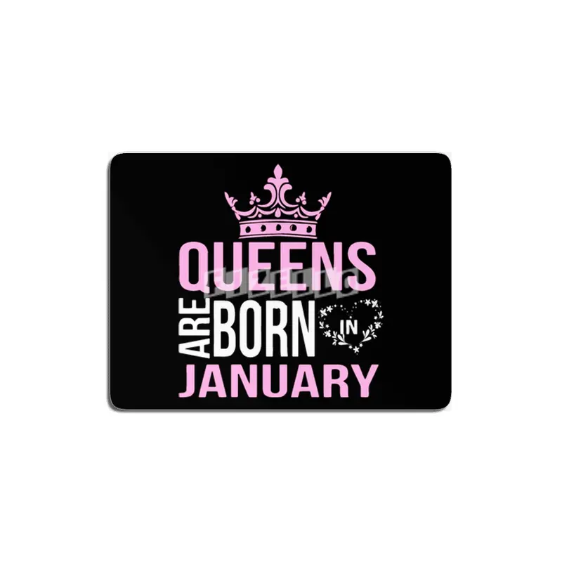 Queens are born in January T-shirt MDF Tablo