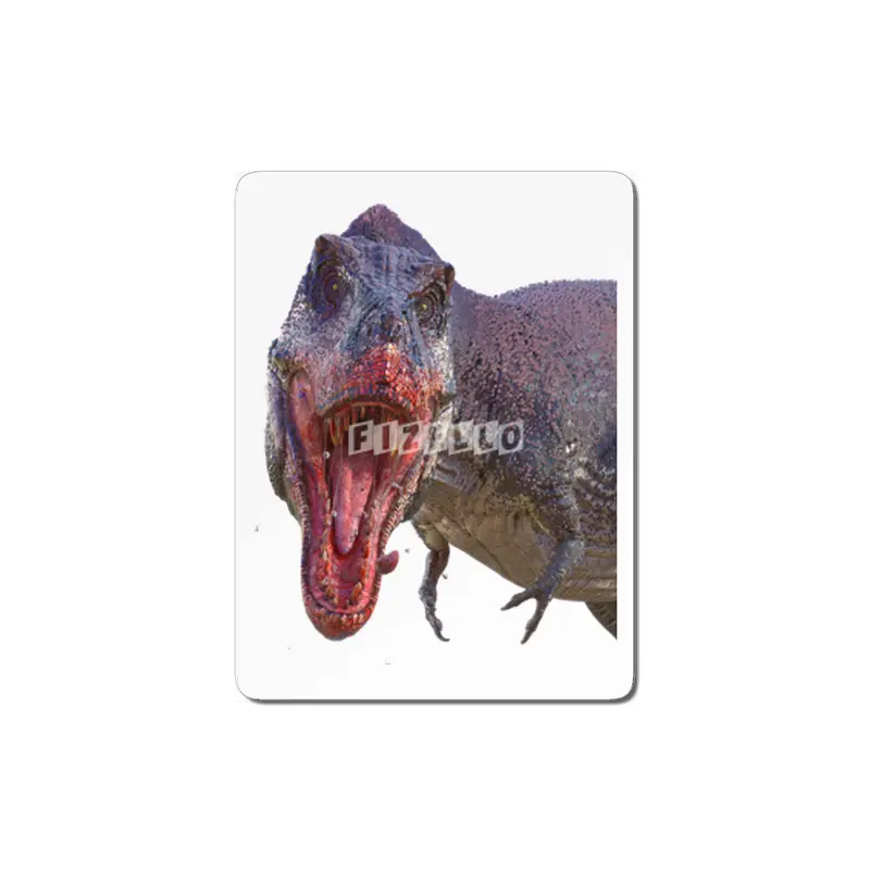 T Rex Male Eating MDF Tablo
