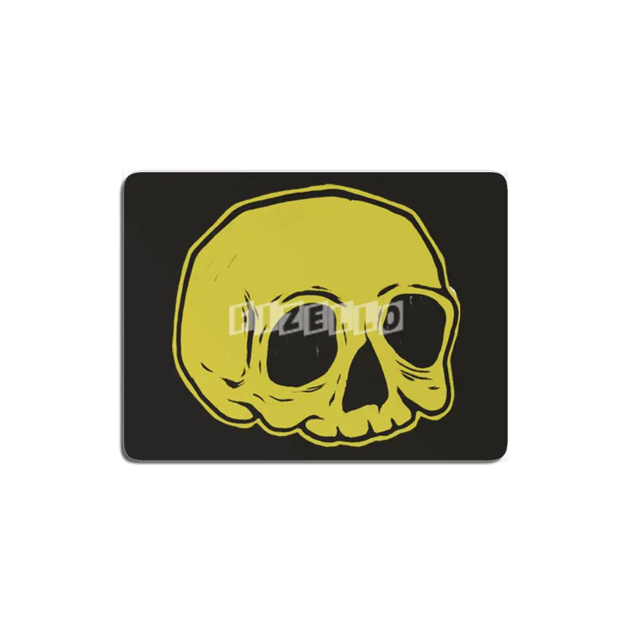 Classic Skull (YELLOW) MDF Tablo