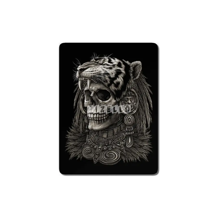 Aztec skull Warrior Tiger Headdress MDF Tablo