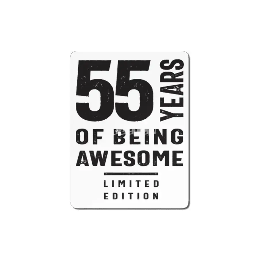 55 Years of Being Awesome - 55th Birthday MDF Tablo