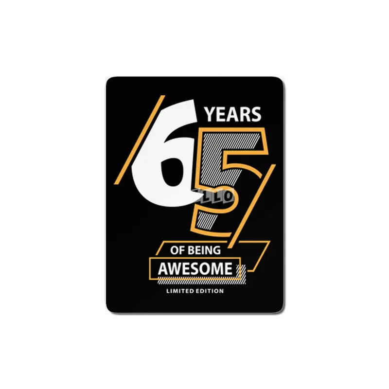 65 Years Of Being Awesome - 65th Birthday MDF Tablo