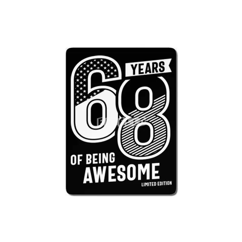 68 Years Of Being Awesome - 68th Birthday MDF Tablo