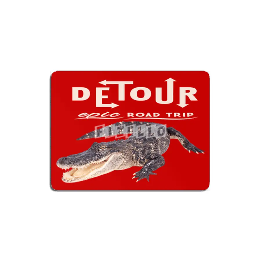 Detours from the crocodile to an alligator. MDF Tablo