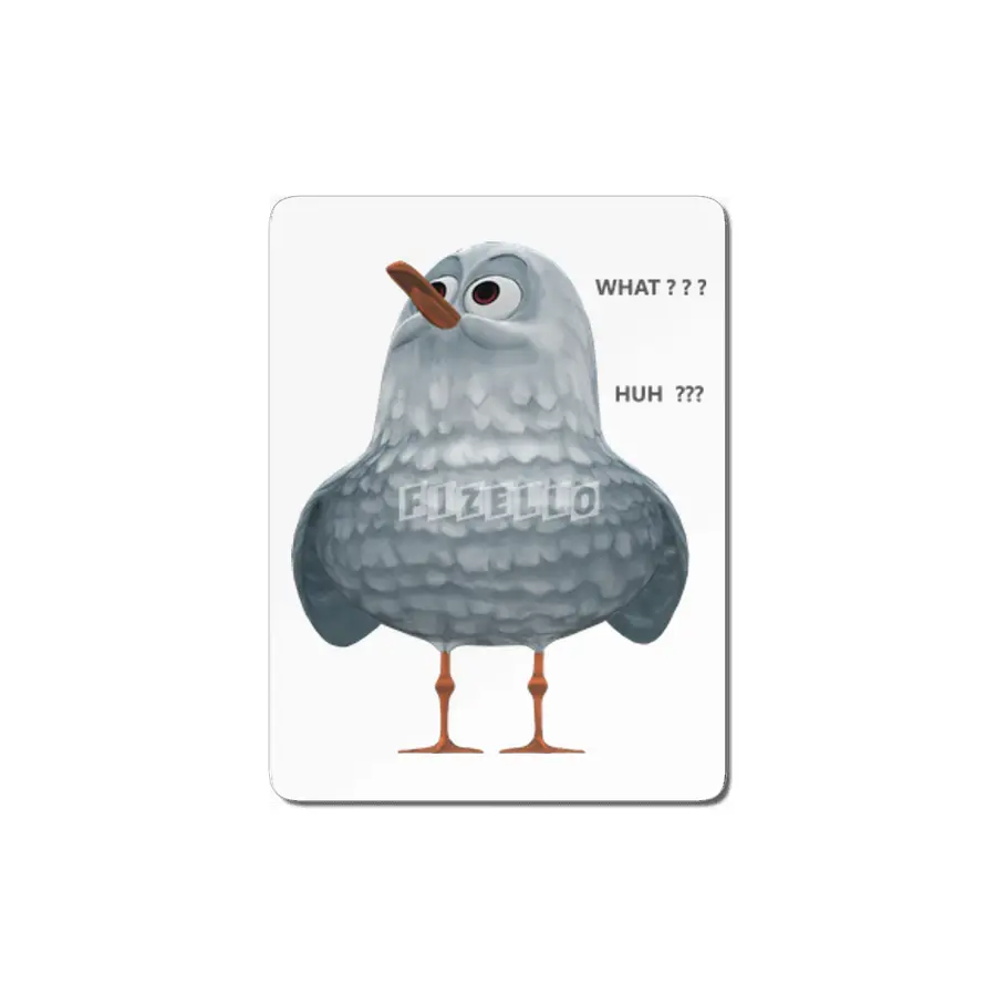 Confused Penguin What ??? HUH ??? MDF Tablo