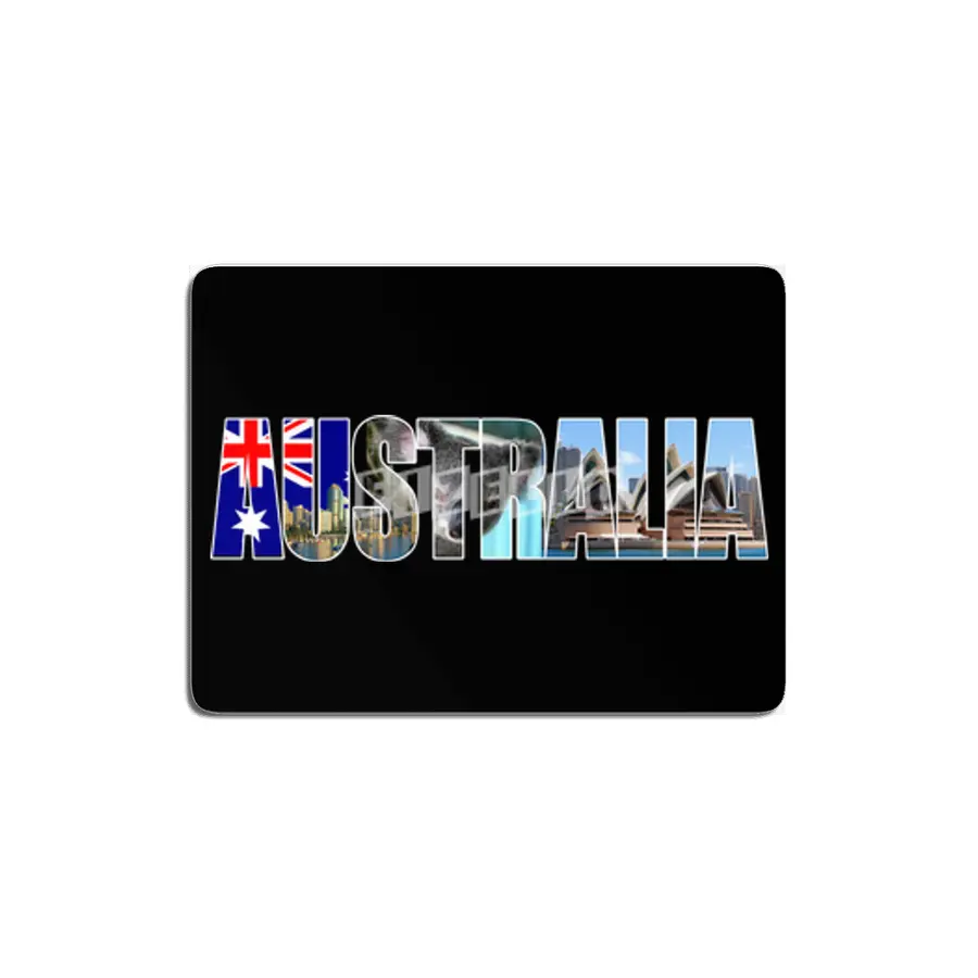 Australia Souvenir Vacation Koala Travel T Shirt MDF Tablo