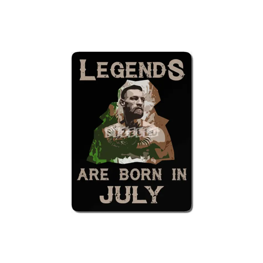 Legends Born in July MDF Tablo