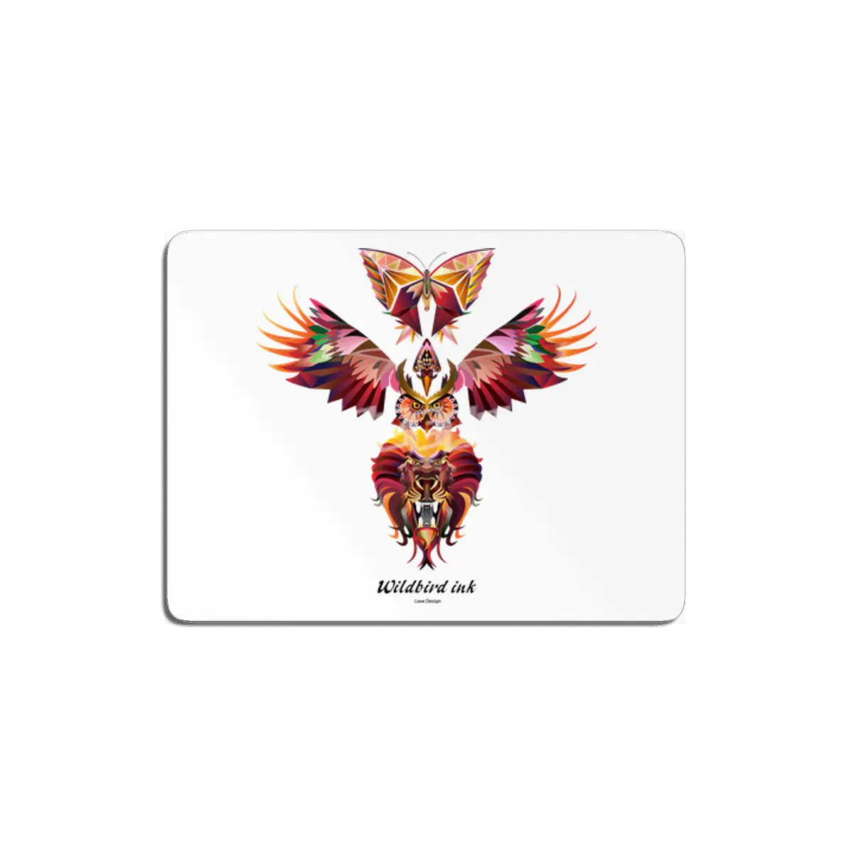 Wildbird ink - Universal Journey to enlightenment - full colour 2 - 12x MDF Tablo