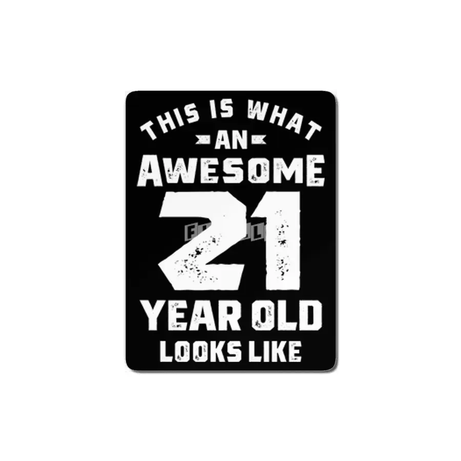 21 Year Old Gift | 21st Birthday Gift Ideas - Mens and Womens MDF Tablo