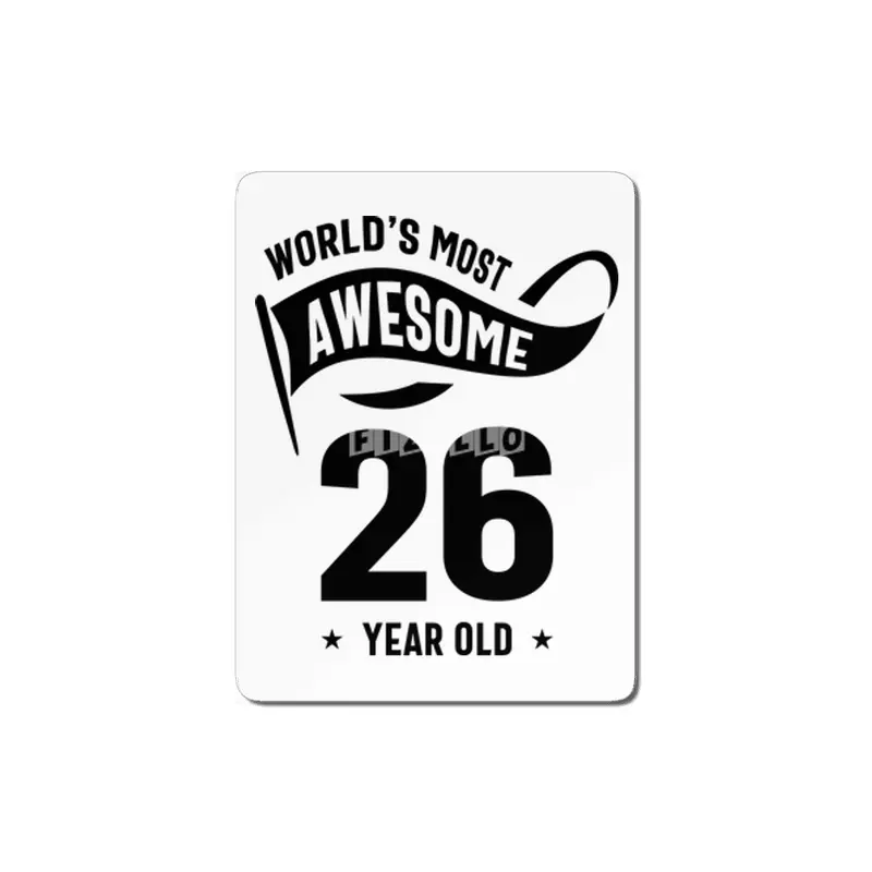 26 Year Old Gift | 26th Birthday Gift Ideas - Mens and Womens MDF Tablo