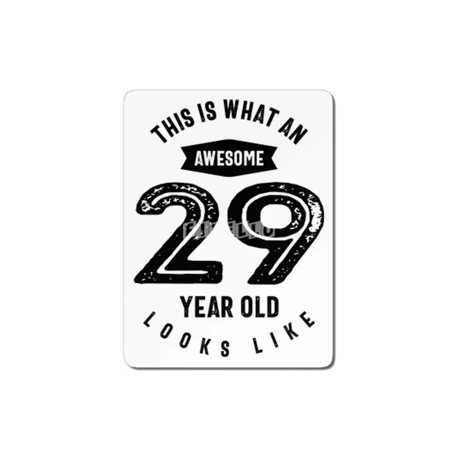 29 Year Old Gift | 29th Birthday Gift Ideas - Mens and Womens MDF Tablo