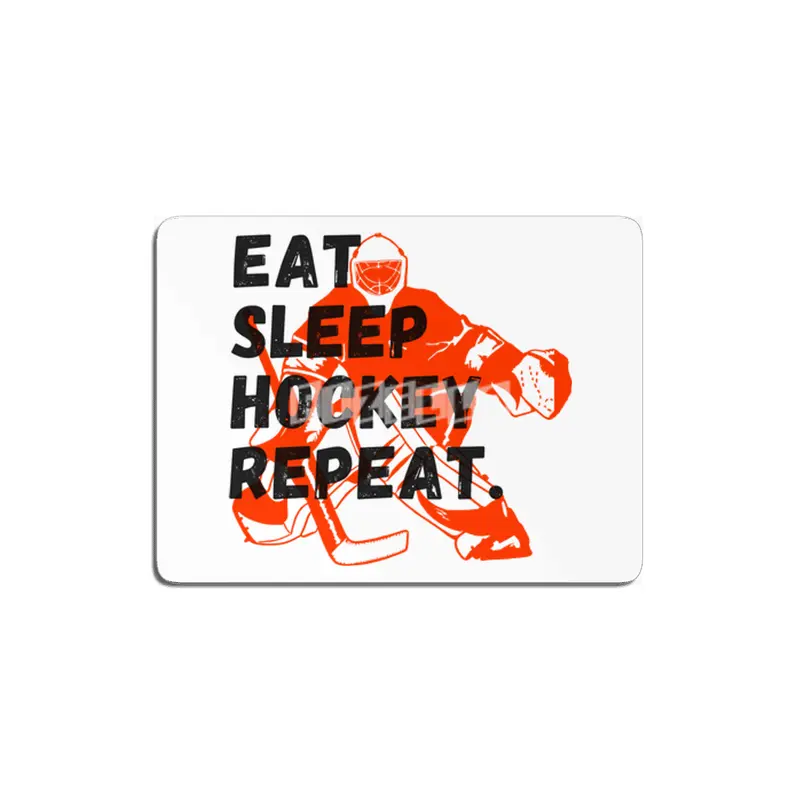 vintage distressed eat sleep ice hockey repeat sports lovers, players, fans and coaches graphic MDF Tablo