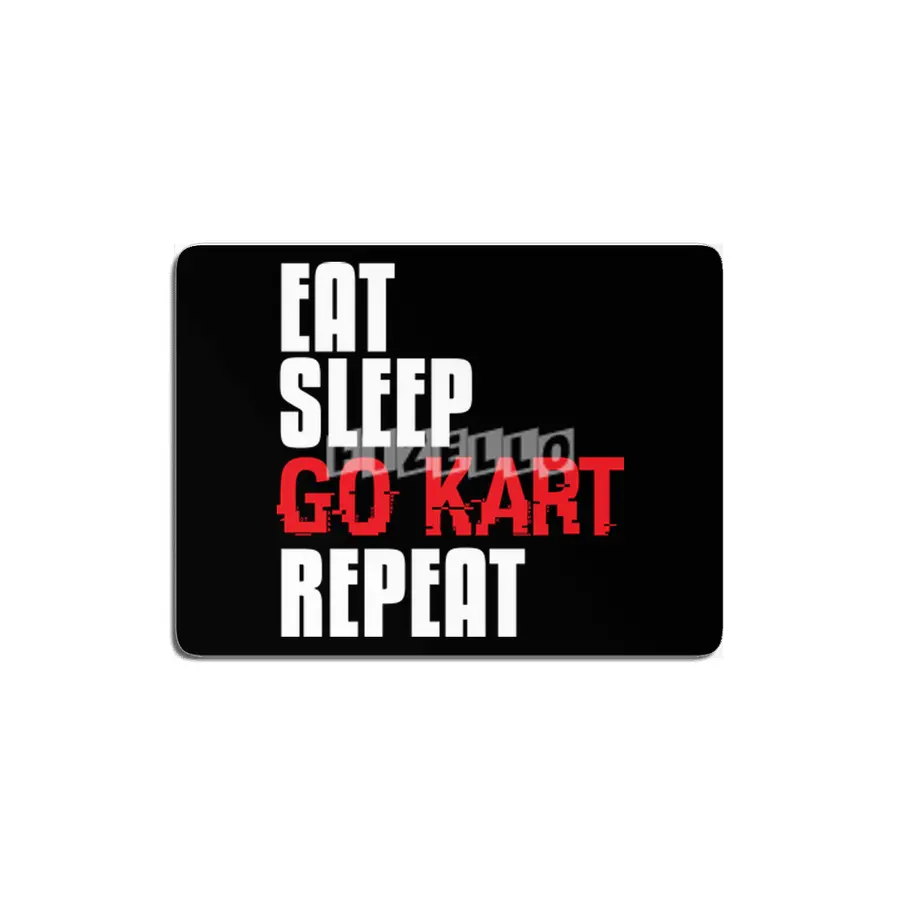 Go Kart Gift Eat Sleep Go Kart Repeat Fun Kart Racing MDF Tablo
