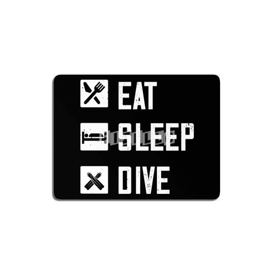Diving - Eat Sleep Dive MDF Tablo