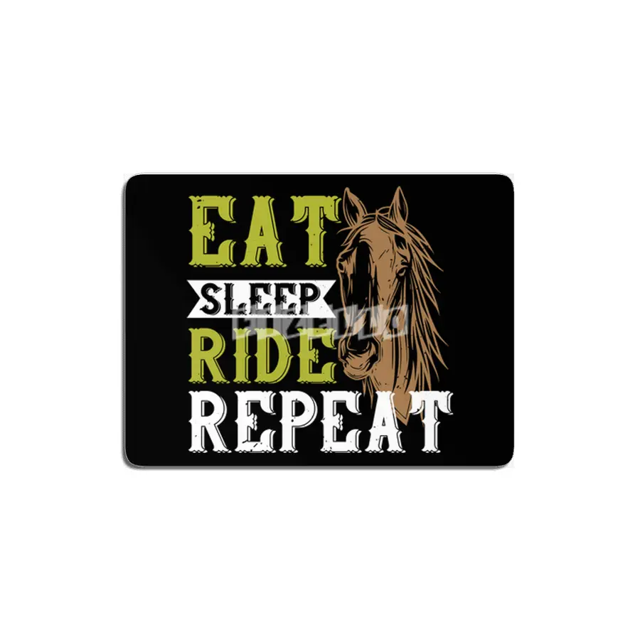 Horse - Eat Sleep Ride Repeat MDF Tablo