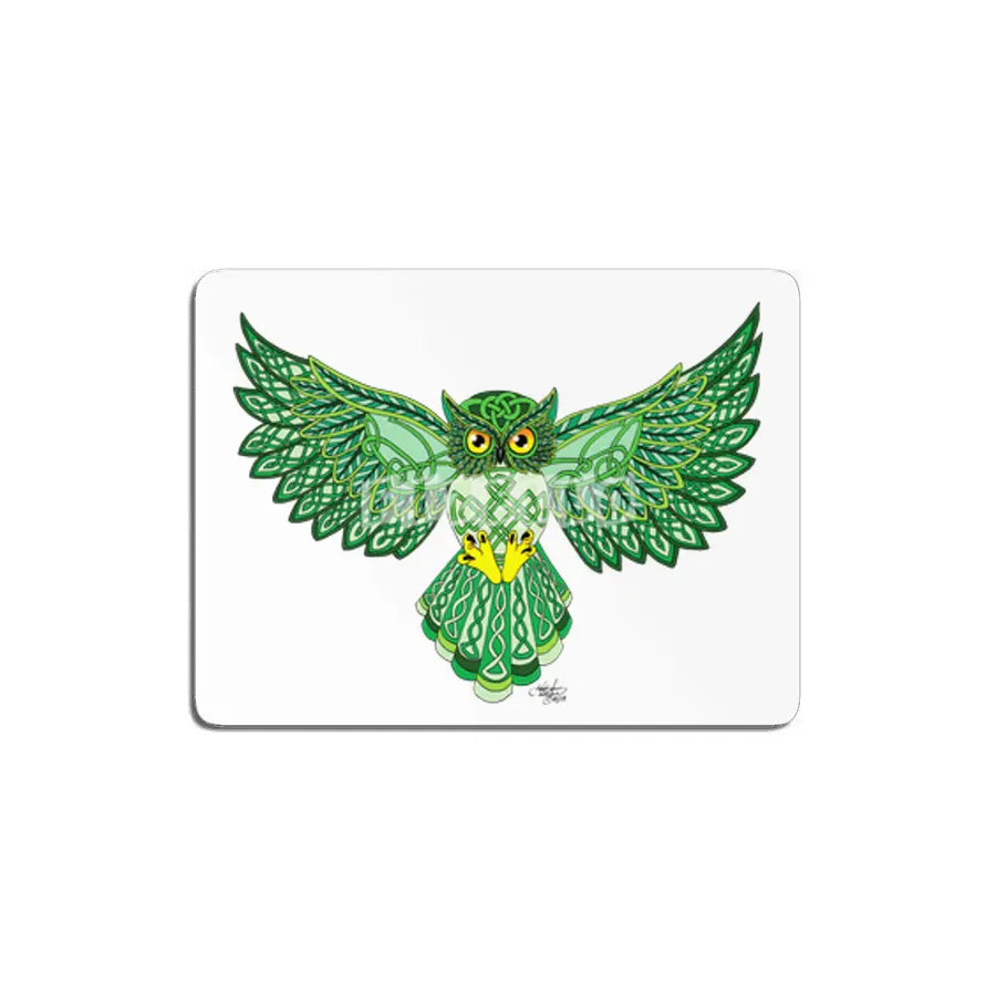 Celtic Owl Flight MDF Tablo