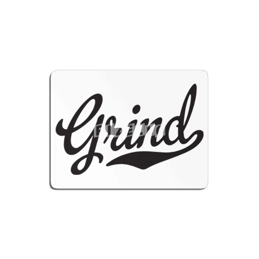 Grind Script Tail Hustle Work Hard Practice Hustle  MDF Tablo