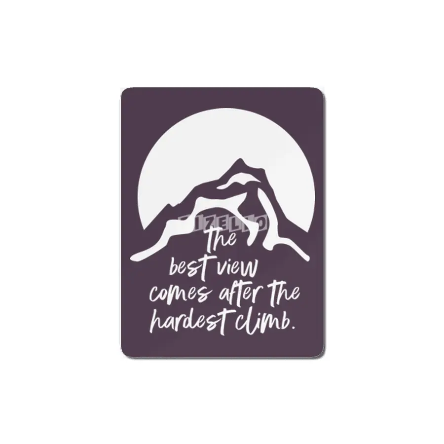 Mountain Climbing / Motivation MDF Tablo