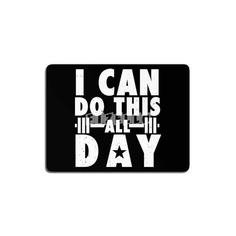 All day Workout Training Gym Fitness Motivational MDF Tablo