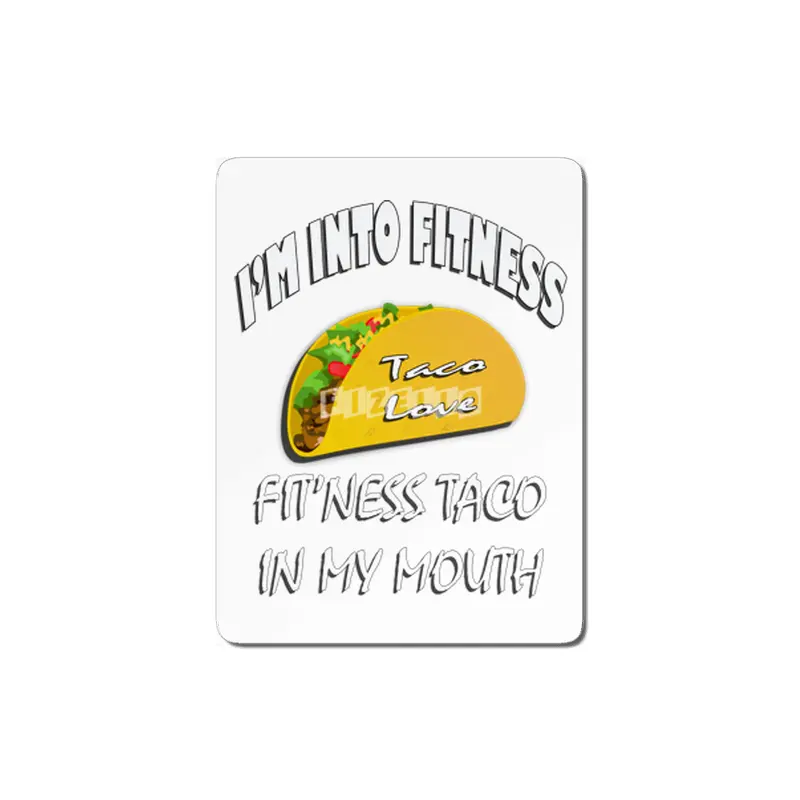 Taco Love tee, fitness fun MDF Tablo
