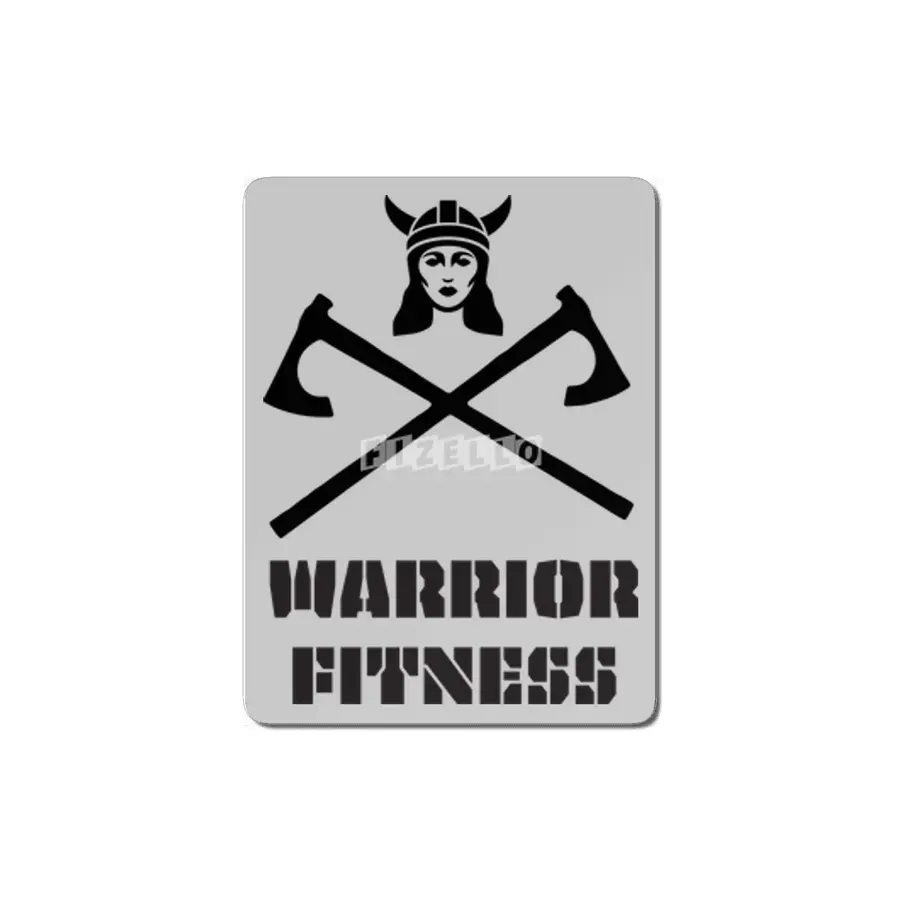 Warrior Fitness Women's Design MDF Tablo
