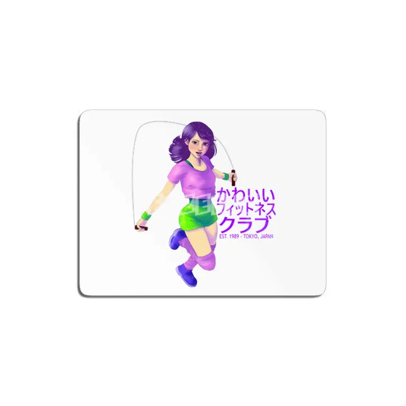 Kawaii Fitness Club MDF Tablo