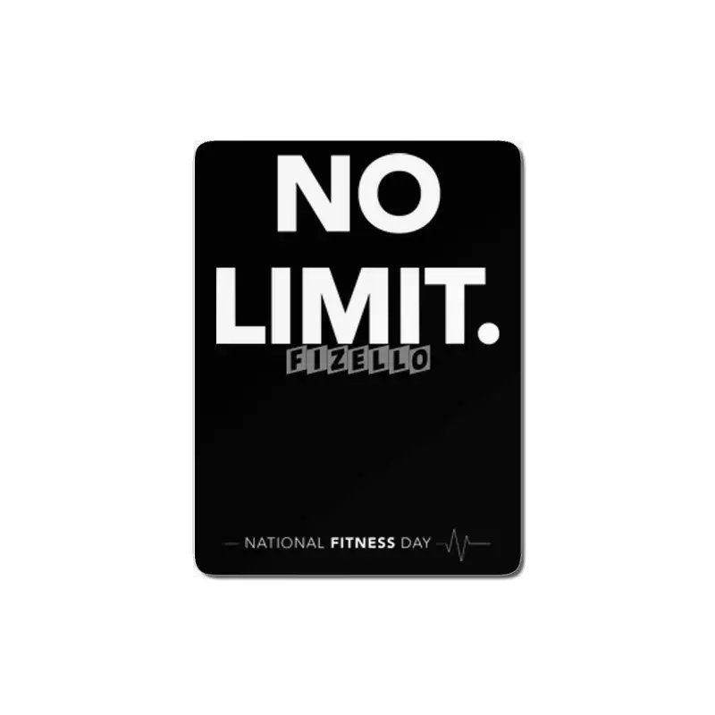 National Fitness Day Drawstring Bag #2 MDF Tablo