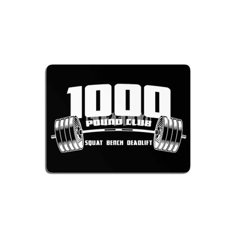 CLUB Powerlifting Gym Bodybuilding Fitness Strongman Bodybuilding MDF Tablo