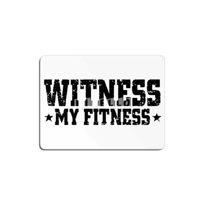 Witness My Fitness Workout Fit Running CrossFit Gym Motivation gym crossfit lifting MDF Tablo