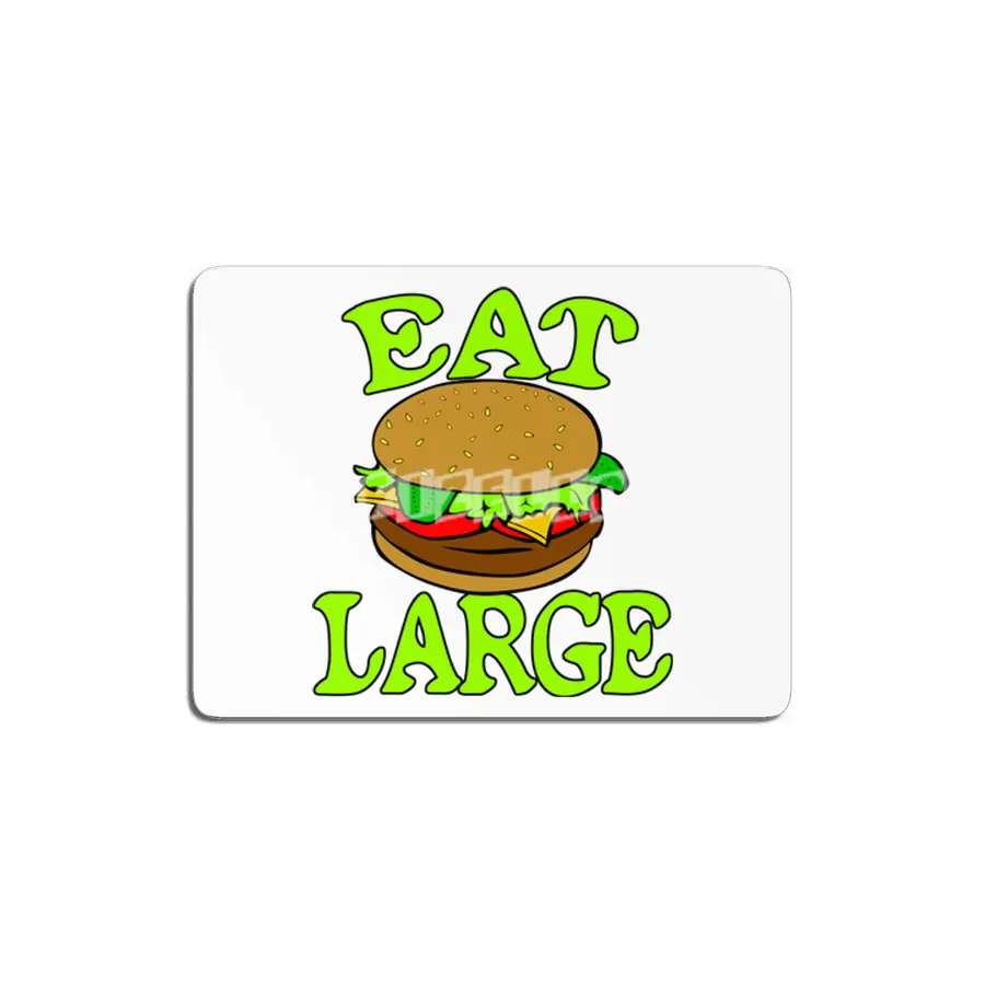 Gym workout fitness bulking bodybuilding motivational eat large MDF Tablo