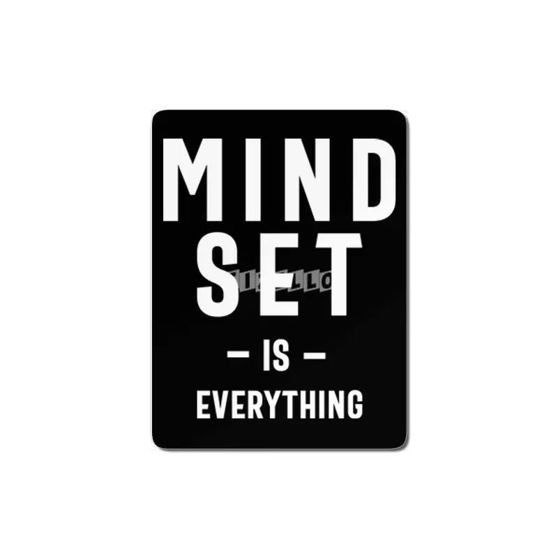 Growth Mindset Entrepreneur Teacher Fitness Motivation MDF Tablo